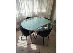 Стул на металлокаркасе Gabi blue / black фото покупателя 216