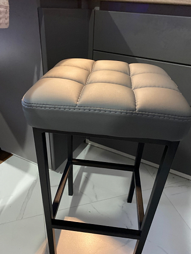 Барный стул Лофт линкольн белый / белый матовый фото покупателя 172