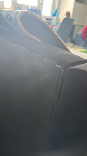 Тахта Milena 90х200 с ПМ черный велюр фото покупателя 1