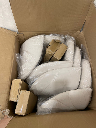 Стул на металлокаркасе Gabi 1 dark gray / black фото покупателя 479