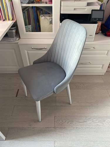 Стул на металлокаркасе Kora gray / black фото покупателя 276