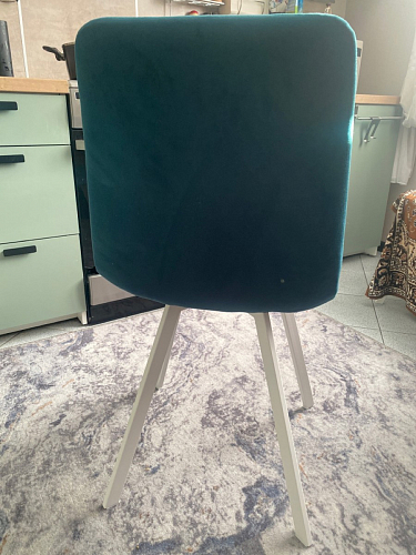 Стул на металлокаркасе Чилли К кирпичный / черный фото покупателя 486