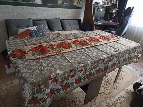 Стол обеденный раздвижной СтК7 дуб молочный фото покупателя 173