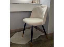 Стул на металлокаркасе Gabi 1 light purple / black фото покупателя 779