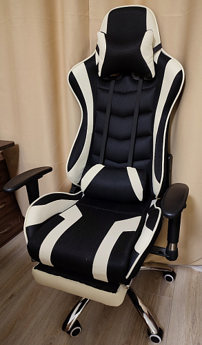 Компьютерное кресло Kano 1 cream / black фото покупателя 30