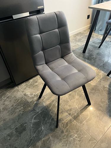 Стул на металлокаркасе Чилли К латте / белый фото покупателя 988