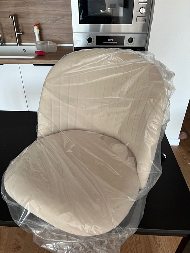 Стул на металлокаркасе Gabi latte / gold / black фото покупателя 449