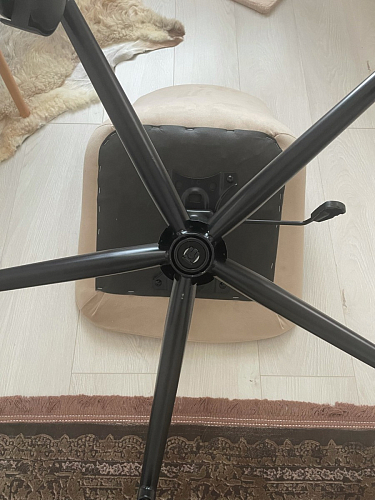 Компьютерное кресло Честер голубой (velutto 47 ) / черный фото покупателя 68