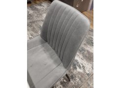 Стул на металлокаркасе Седа К крутящийся светло-серый  / белый фото покупателя 312