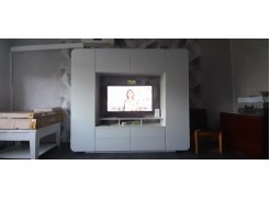 Готовая гостиная Румба белый / белый глянец  - Уцененный экземпляр фото покупателя 62