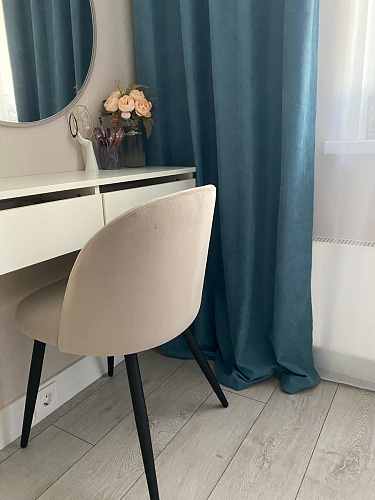 Стул на металлокаркасе Gabi latte / gold / black фото покупателя 485