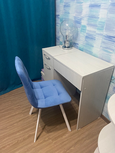 Стул на металлокаркасе Чилли бежевый / белый каркас фото покупателя 1017