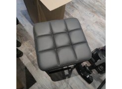 Барный стул Лофт кожзам темно-серый / черный матовый фото покупателя 37