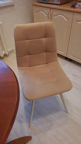 Комплект стульев Чилли 2 шт бежевый / черный фото покупателя 946