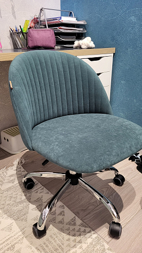 Компьютерное кресло Melody молочное фото покупателя 153