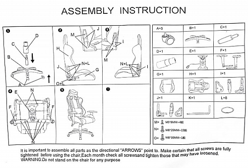 Компьютерное кресло Racer черный / красный / бежевый фото покупателя 59