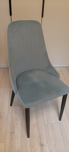 Стул на металлокаркасе Kora gray / black фото покупателя 402