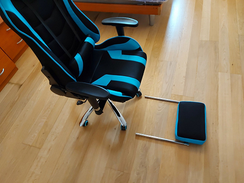 Компьютерное кресло Kano 1 light blue / black фото покупателя 31