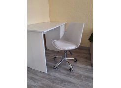 Компьютерное кресло Kolin с подушкой clear / white фото покупателя 486