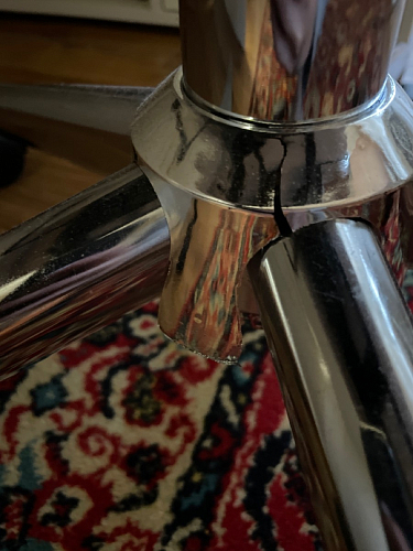 Компьютерное кресло Reus белая сетка / хром фото покупателя 66