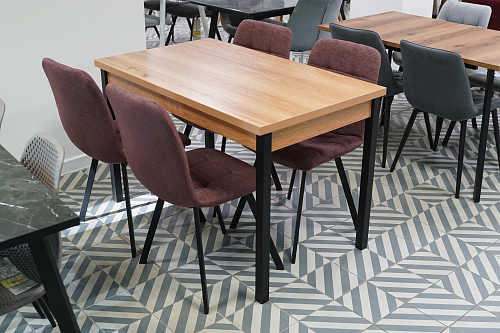 Стол Оригон делано / черный матовый из шоурума 1