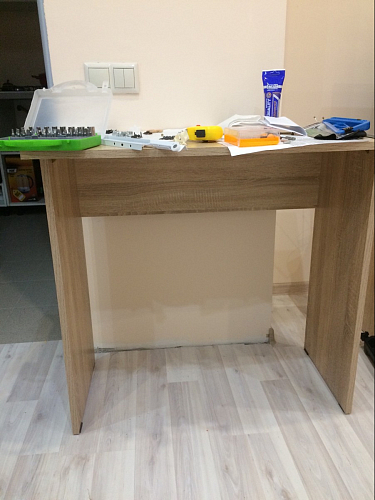 Стол письменный Kiwi белый  - Уцененный экземпляр фото покупателя 39