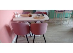 Стул на металлокаркасе Gabi green / black фото покупателя 746