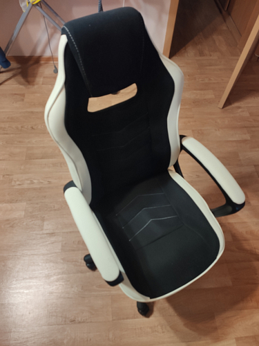 Компьютерное кресло Gamer черное / бежевое фото покупателя 22