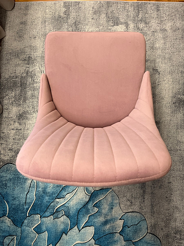 Стул на металлокаркасе Kora light blue / white фото покупателя 122