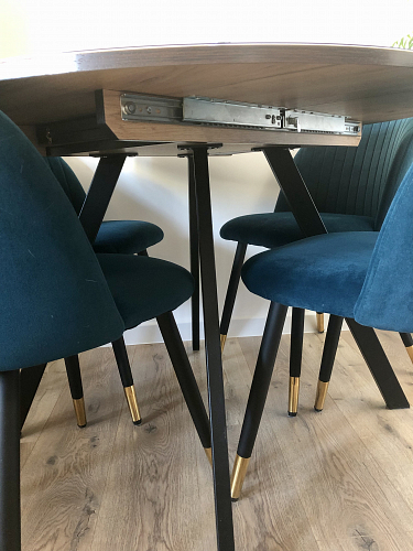 Стул на металлокаркасе Gabi gray / black фото покупателя 889