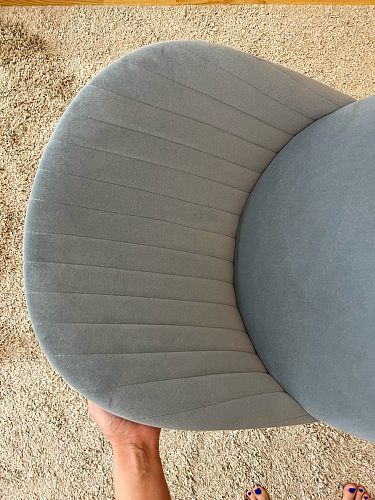 Стул на металлокаркасе Gabi 1 light purple / black фото покупателя 919