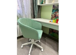 Компьютерное кресло Тибо confetti chocolate / белый фото покупателя 89