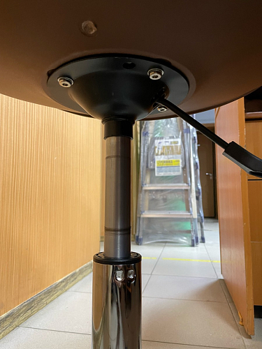 Компьютерное кресло Kolin с подушкой clear / white фото покупателя 216