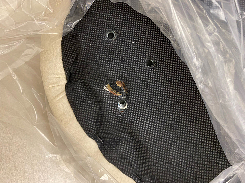 Стул на металлокаркасе Gabi 1 light purple / black фото покупателя 883