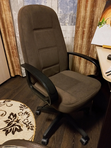 Компьютерное кресло СН747 черное фото покупателя 6