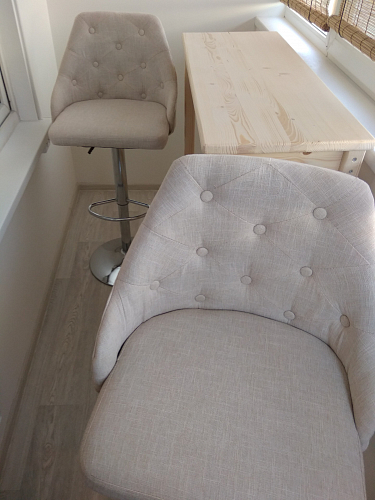 Барный стул Laguna cream fabric фото покупателя 1