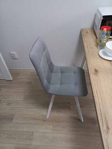 Стул на металлокаркасе Чилли зеленый / черный фото покупателя 1429