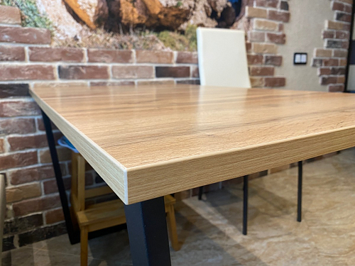 Деревянный стол Лота Лофт 140х80 дуб крафт табачный / черный матовый фото покупателя 914