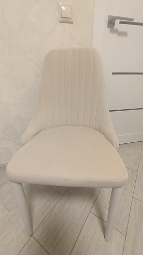 Стул на металлокаркасе Kora gray / black фото покупателя 150