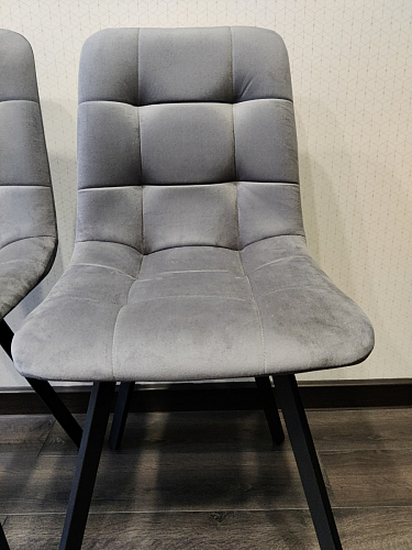 Стул на металлокаркасе Чилли бежевый / белый каркас фото покупателя 729