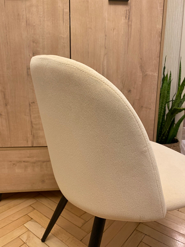 Стул на металлокаркасе Gabi 1 темно-серый / черный фото покупателя 219