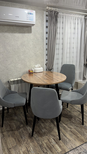 Стул на металлокаркасе Kora dark gray / black фото покупателя 409