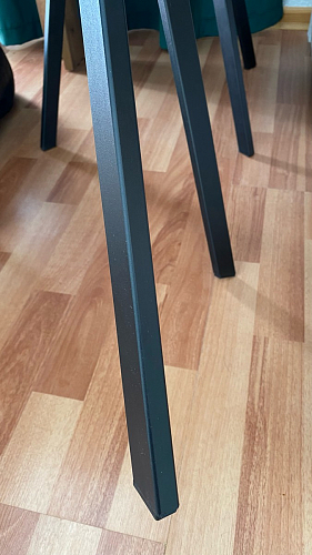 Стул на металлокаркасе Чилли К темно-серый (velutto 32) / черный фото покупателя 157