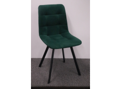 Стул МР Чилли П белый каркас 2П фиолетовый велюр (velutto 15) из шоурума 1