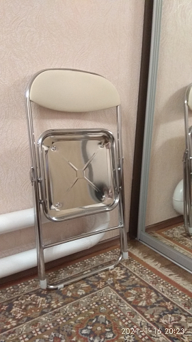 Стул Fold раскладной бежевый фото покупателя 12