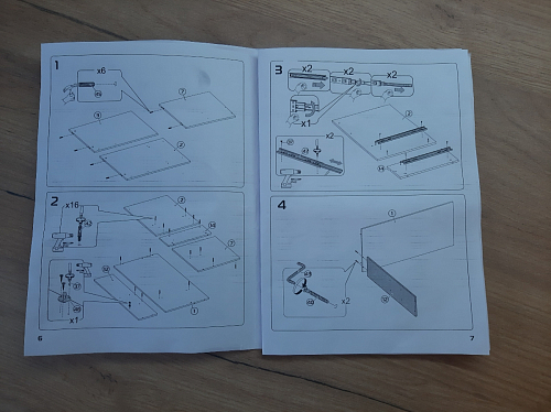 Письменный стол Лайт 03.243 дуб золотой (craft) / белый премиум фото покупателя 12