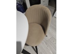 Стул на металлокаркасе Gabi 1 light purple / black фото покупателя 428