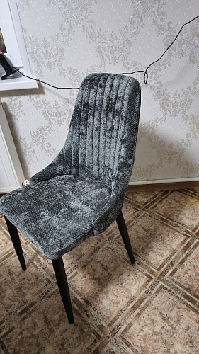 Стул на металлокаркасе Kora white / gray фото покупателя 391