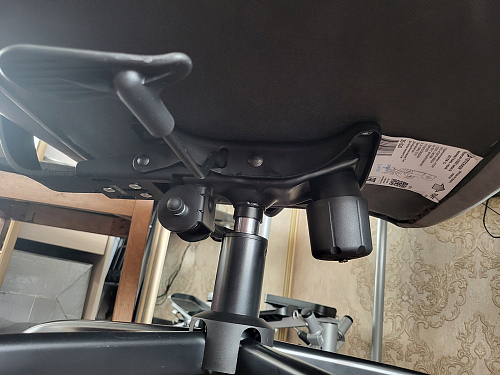 Компьютерное кресло Chief Metalbl/Чиф Металбл серый велюр фото покупателя 1