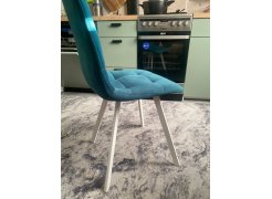 Стул на металлокаркасе Чилли горчичный / белый фото покупателя 487